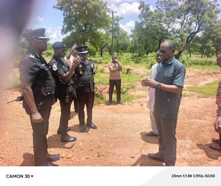 INSPECTION OF ARMED ROBBERY INCIDENT SITE ALONG THE GADI-WECHIAU ROAD